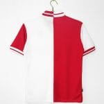 Camiseta retro Celta de Vigo 2001/02 segunda equipación, diseño a mitades rojo y blanco — foto 5