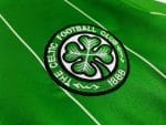 Camiseta retro Celtic 1984/86 tercera equipación verde rayas blancas — foto 6