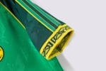 Camiseta retro Celtic verde y amarilla, diseño de fantasía, primera equipación — foto 4