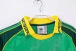 Camiseta retro Celtic verde y amarilla, diseño de fantasía, primera equipación — foto 9