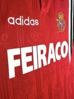 Camiseta retro Deportivo de La Coruña 1997/98 segunda equipación roja — foto 2