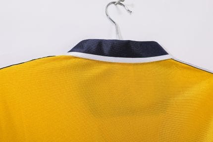 Camiseta retro Deportivo de La Coruña 1999/00 tercera equipación amarilla y azul — foto 2