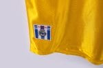 Camiseta retro Deportivo de La Coruña 1999/00 tercera equipación amarilla y azul — foto 6