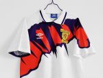 Camiseta de fútbol retro de Escocia, segunda equipación de la temporada 1991/93. — foto 5