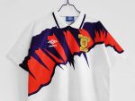 Camiseta de fútbol retro de Escocia, segunda equipación de la temporada 1991/93. — foto 8