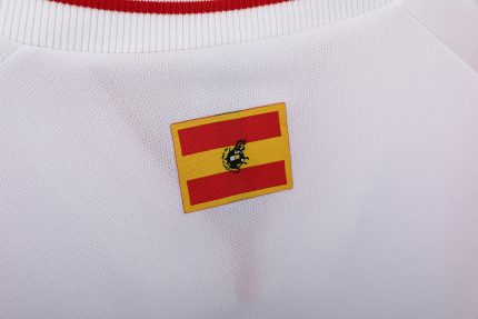 Camiseta retro España 1996 tercera equipación blanca — foto 2