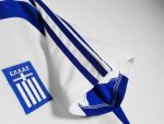 Camiseta retro Grecia 2004 segunda equipación blanca y azul — foto 7