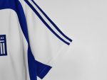 Camiseta retro Grecia 2004 segunda equipación blanca y azul — foto 8