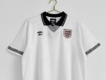 Camiseta retro de la primera equipación de Inglaterra de la temporada 1990. — foto 3