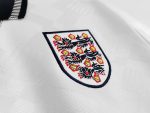 Camiseta retro de la primera equipación de Inglaterra de la temporada 1990. — foto 5
