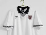 Camiseta retro de la primera equipación de Inglaterra de la temporada 1990. — foto 9