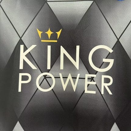 Camiseta retro del Leicester City de la temporada 2015/2016, segunda equipación en negro y gris. — foto 2
