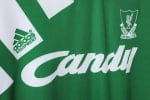 Camiseta retro Liverpool 1991/92 segunda equipación verde — foto 6