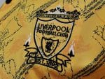 Camiseta retro Liverpool 1994-96 tercera equipación amarilla — foto 7