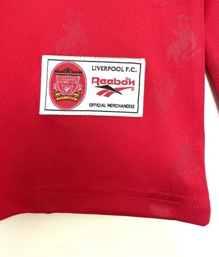 Camiseta retro del Liverpool FC de la temporada 1996/97, primera equipación, manga larga. — foto 2