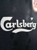 Camiseta retro Liverpool 1996/97 tercera equipación negra — foto 3