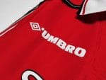 Camiseta retro Manchester United 1998/99 Primera Equipación manga larga — foto 6