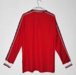 Camiseta retro Manchester United 1998/99 Primera Equipación manga larga — foto 12