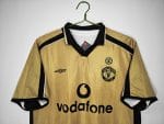 Camiseta retro Manchester United 2001/02 tercera equipación centenario Umbro Vodafone — foto 5