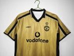 Camiseta retro Manchester United 2001/02 tercera equipación centenario Umbro Vodafone — foto 6
