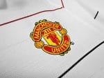 Camiseta retro Manchester United 2003/04 tercera equipación manga larga blanca — foto 5