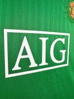 Camiseta retro de portero del Manchester United 2007/08, color verde. — foto 7