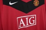 Camiseta retro Manchester United 2007-2008 primera equipación manga larga — foto 7