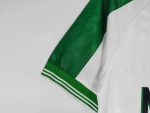 Camiseta retro de la segunda equipación de Nigeria de la temporada 1996, color blanco y verde. — foto 6