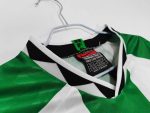 Camiseta retro de la segunda equipación de Nigeria de la temporada 1996, color blanco y verde. — foto 8