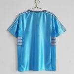 Camiseta retro Olympique de Marsella 1998/99 segunda equipación celeste Adidas Ericsson — foto 11
