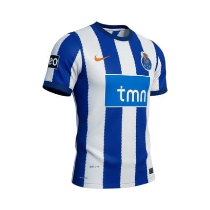 Camiseta retro Oporto 2010/11 primera equipación — vista frontal en maniquí