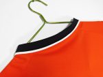 Camiseta retro Países Bajos 1998, primera equipación naranja con cuello polo. — foto 5