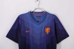 Camiseta retro Países Bajos 2014 segunda equipación azul — foto 12
