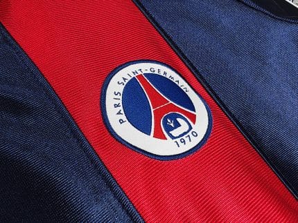 Camiseta retro PSG 2001/02 primera equipación manga larga — foto 2