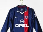 Camiseta retro PSG 2001/02 primera equipación manga larga — foto 10