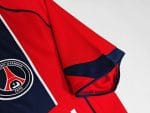 Camiseta retro PSG 2004/05 segunda equipación roja y azul — foto 6