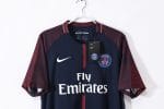 Camiseta retro PSG 2017/18 primera equipación azul marino — foto 5