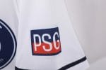 Camiseta estilo béisbol PSG 2025 blanca con ribetes negros. — foto 5