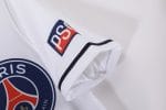 Camiseta estilo béisbol PSG 2025 blanca con ribetes negros. — foto 6