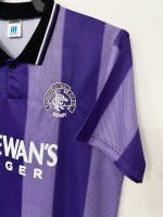 Camiseta retro Rangers 1993/94 tercera equipación morada a rayas — foto 4