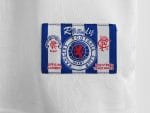 Camiseta retro Rangers 1996/97, segunda equipación, blanca con detalles rojos y azules. — foto 4