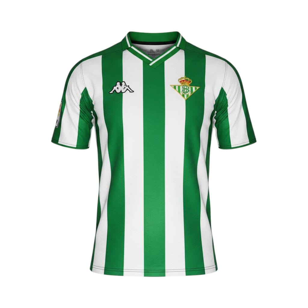 camiseta-retro-real-betis-2003-04-primera-equipacion-01 Camiseta retro del Real Betis Balompié de la temporada 2003/04, primera equipación. — vista frontal en maniquí