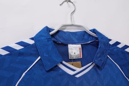 Camiseta retro Real Madrid 1986/87 segunda equipación azul — foto 2