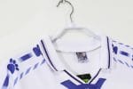 Camiseta retro Real Madrid 1996/97, primera equipación, blanca con detalles azules y sponsor Teka. — foto 7