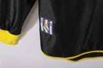 Camiseta retro Real Madrid 1999/01 negra y amarilla de manga larga, segunda equipación — foto 5