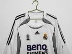 Camiseta retro Real Madrid 2006/07 primera equipación manga larga — foto 11
