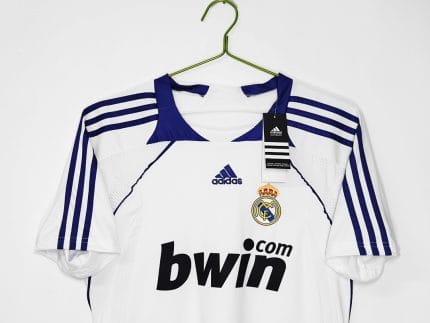 Camiseta retro Real Madrid 2007/08 Primera Equipación — foto 2