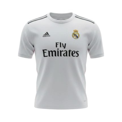 Camiseta retro Real Madrid 2014/15 Primera Equipación — vista frontal en maniquí
