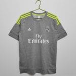 Camiseta retro Real Madrid 2015/16 segunda equipación gris — foto 12