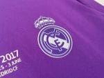 Camiseta retro Real Madrid 2016/17 segunda equipación morada — foto 8